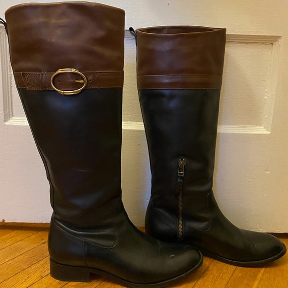 JOHNSTON & MURPHY LEATHER BOOTS - Picture 1 of 5